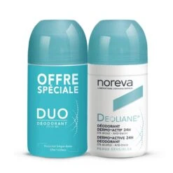 DUO 24H Deodorante Roll-on Dermoattivo 2x50ml Deoliane Noreva