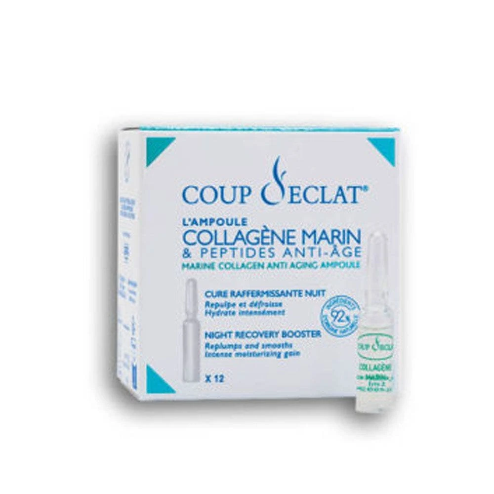 Collagene E Peptidi Marini 12 Lampadine Anti-età Coup D'Eclat 1 Collagene E Peptidi Marini 12 Lampadine Anti-età Coup D'Eclat