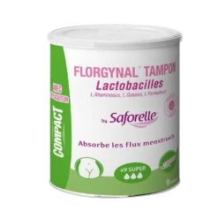 Assorbenti Con Lactobacillus Per Le Mestruazioni X9 Florgynal Super Compatto Con Applicatore Saforelle