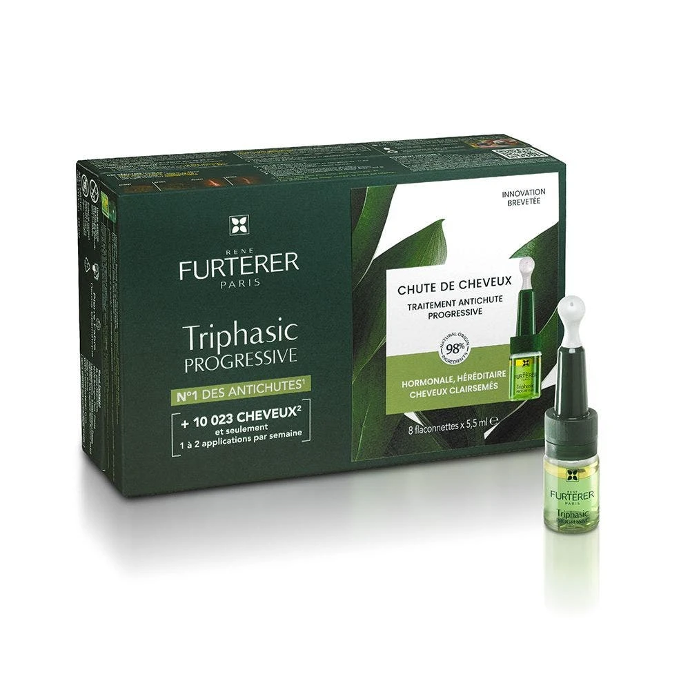 Trattamento Anticaduta 8 Fiale 8 Ampoules Triphasic René Furterer 1 Trattamento Anticaduta 8 Fiale 8 Ampoules Triphasic René Furterer