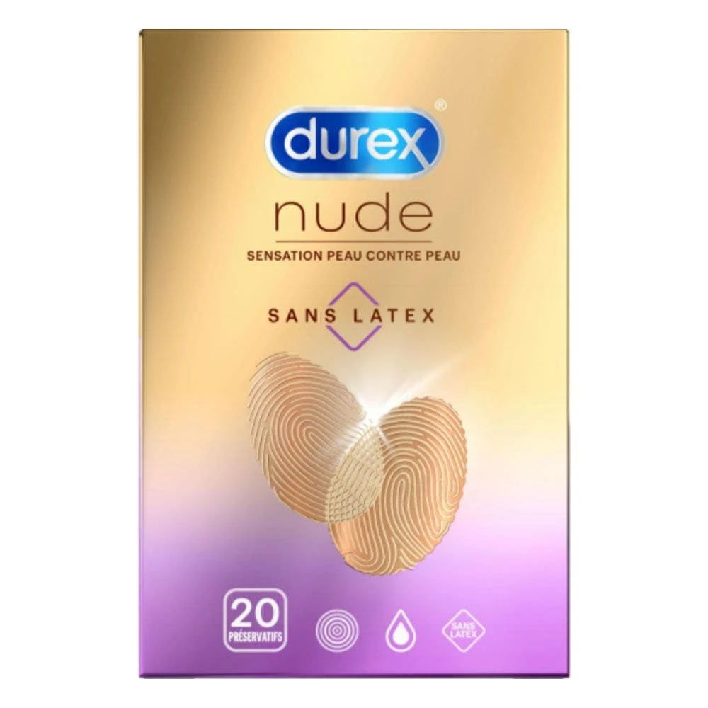 Preservativi Senza Lattice Nude X20 X20 Durex 1 Preservativi Senza Lattice Nude X20 X20 Durex