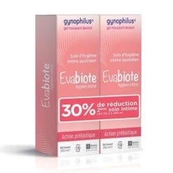 Gel Detergente Per L'igiene Intima Evabiote 2x250ml Besins Healthcare