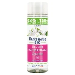 Eco Ricarica Deodorante 24h Gelsomino Biologico 150 Ml Pour Tous I Tipi Di Pelle Natessance