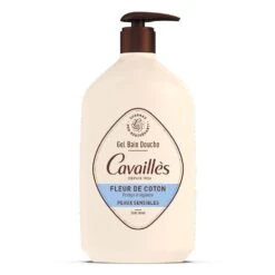 Gel Bagno-Doccia Fiore Di Cotone 1L Pelle Sensibile Rogé Cavaillès