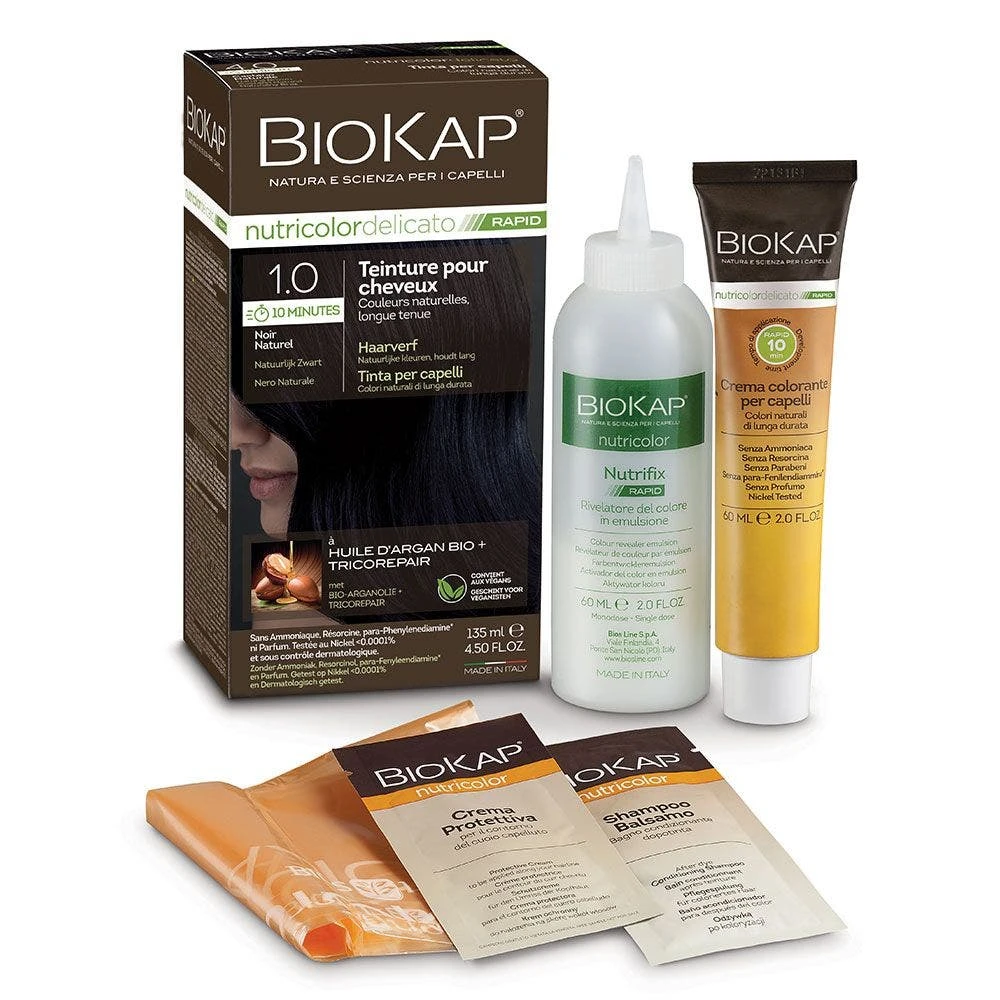 Nutricolor Delicato Tintura Rapida Per Capelli 135 Ml Biokap 1 Nutricolor Delicato Tintura Rapida Per Capelli 135 Ml Biokap