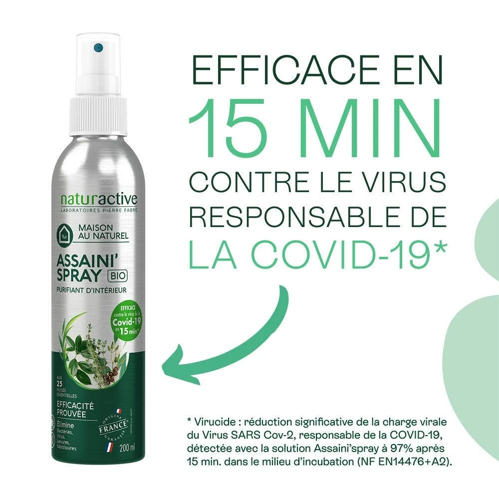 Purificante Spray Biologico Per Ambienti Interni 200 Ml Naturactive 5 Purificante Spray Biologico Per Ambienti Interni 200 Ml Naturactive - immagine 5
