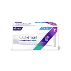 Dentifricio Ad Alta Resistenza Opti-Email 2x75ml Opti-Email Elmex