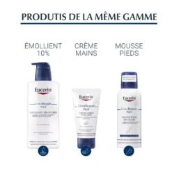 Gel Detergente Al 5% Di Urea 400 Ml UreaRepair Plus Pelle Secca Original Eucerin -Corpo Vita Vendite 111802