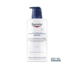 Gel Detergente Al 5% Di Urea 400 Ml UreaRepair Plus Pelle Secca Original Eucerin