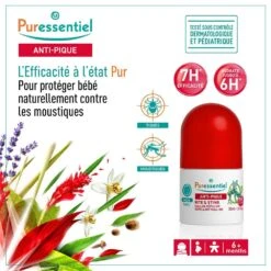 Roll-on Repellente Anti-punture Bambino 30ml Anti-Pique Puressentiel -Corpo Vita Vendite 112122