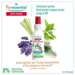 Spray Repellente Famille Zone Temporali 100ml Anti-Pique Puressentiel -Corpo Vita Vendite 112127