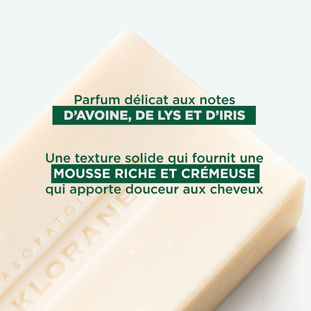 Shampoo Solido All'Avena 80g Avoine Klorane 3 Shampoo Solido All'Avena 80g Avoine Klorane - immagine 3