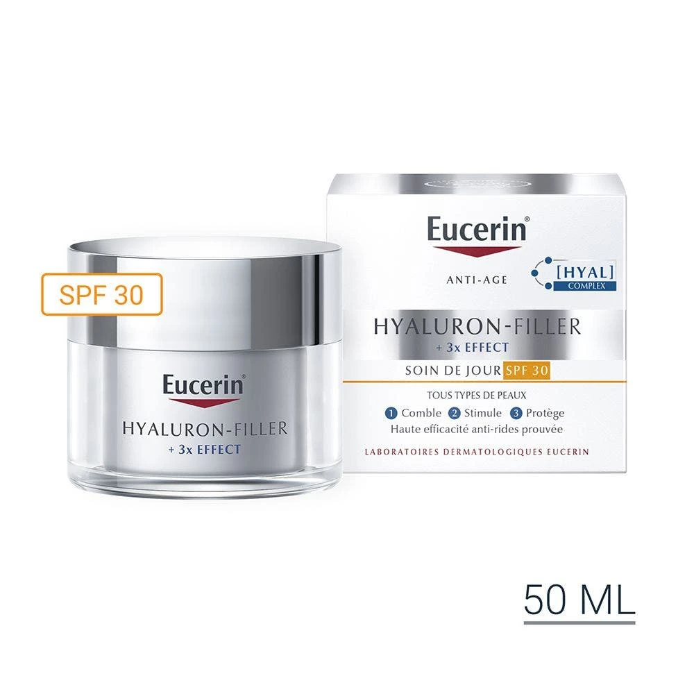 Crema Giorno Anti-età Spf30 50ml Hyaluron-Filler + 3x Effect +3x Effect Eucerin 1 Crema Giorno Anti-età Spf30 50ml Hyaluron-Filler + 3x Effect +3x Effect Eucerin