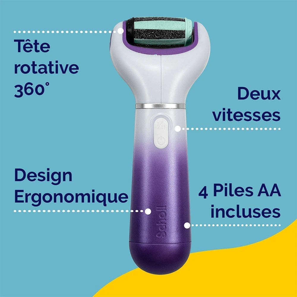Raspa Elettrica 2in1 Esfoliante E Levigante Scholl 2 Raspa Elettrica 2in1 Esfoliante E Levigante Scholl - immagine 2