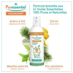Spray Aereo Con 41 Oli Essenziali 500ml Assainissant Puressentiel 13 Spray Aereo Con 41 Oli Essenziali 500ml Assainissant Puressentiel -Corpo Vita Vendite 115244