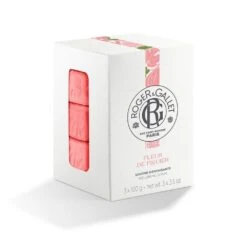 Set Regalo Di Sapone Benefico 3x100g Fleur De Figuier Base Dell'impianto Roger & Gallet