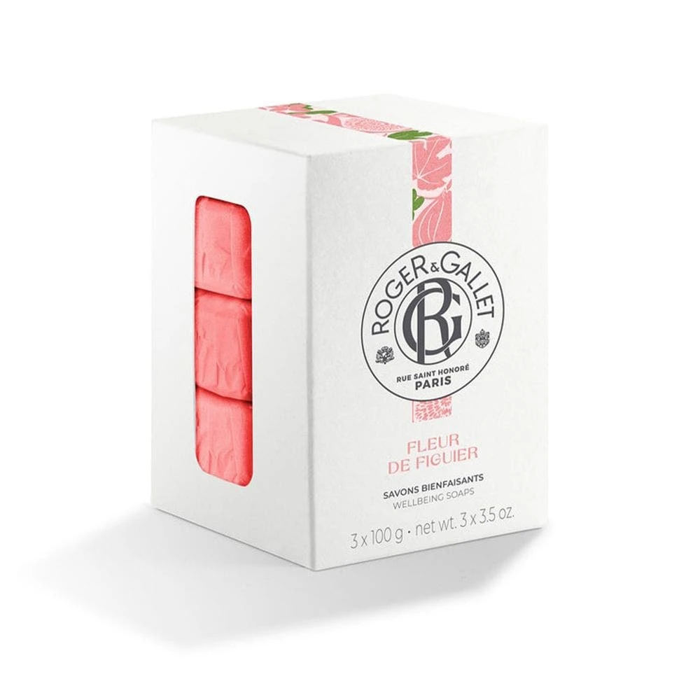 Set Regalo Di Sapone Benefico 3x100g Fleur De Figuier Base Dell'impianto Roger & Gallet 1 Set Regalo Di Sapone Benefico 3x100g Fleur De Figuier Base Dell'impianto Roger & Gallet