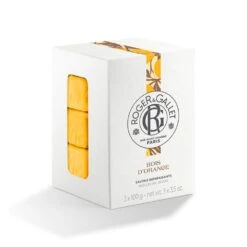 Set Regalo Di Sapone Benefico 3x100g Bois D'Orange Base Dell'impianto Roger & Gallet