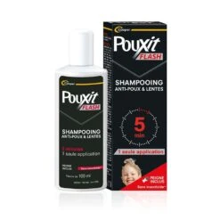 Shampoo Per Pidocchi E Unghie 100ml Flash Pouxit