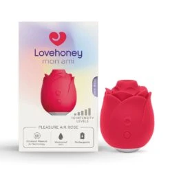 Stimolatore Clitorideo La Rose Con Effetto Di Aspirazione Lovehoney Mon Ami -Corpo Vita Vendite 118803