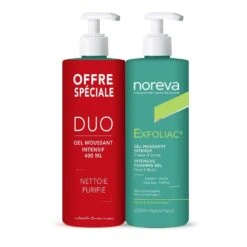 Gel Schiumogeno Intensivo 2x400ml Exfoliac Noreva