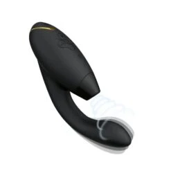 Duo Vibratore Punto G E Stimolatore Clitorideo Nero Womanizer