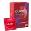Preservativi Sottili Ed Extra Lubrificati X20 Feeling Extra Durex