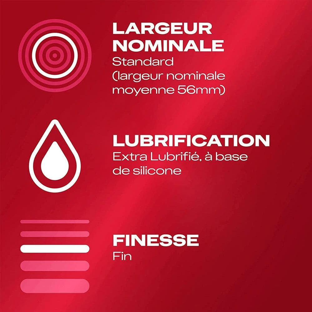 Preservativi Sottili Ed Extra Lubrificati X20 Feeling Extra Durex 3 Preservativi Sottili Ed Extra Lubrificati X20 Feeling Extra Durex - immagine 3