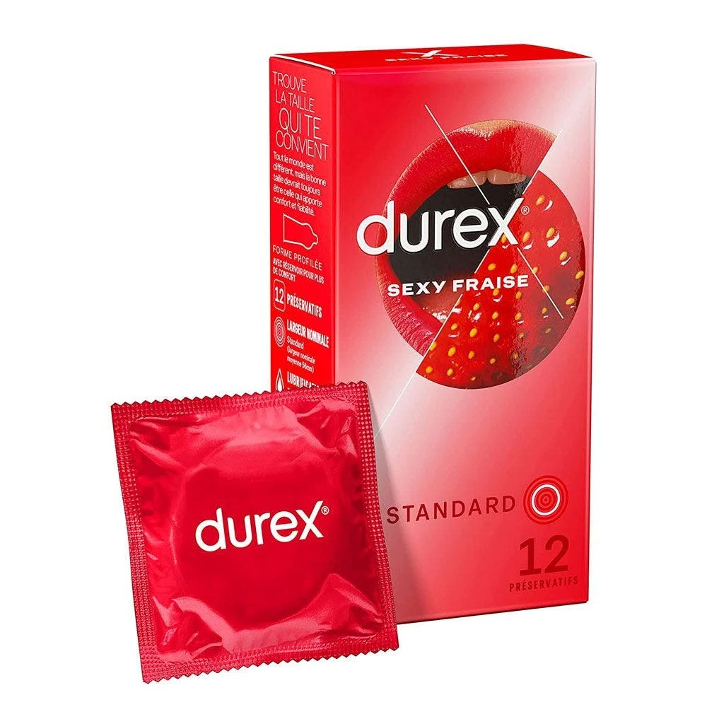 Preservativi Aroma Di Fragola 12pz Sexy Fraise Durex 1 Preservativi Aroma Di Fragola 12pz Sexy Fraise Durex