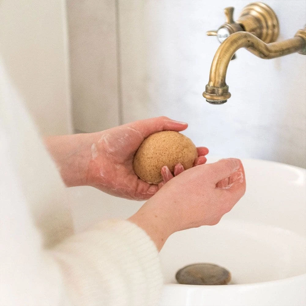 Spugna Viso Konjac Ma Bonne Fee Omum 2 Spugna Viso Konjac Ma Bonne Fee Omum - immagine 2