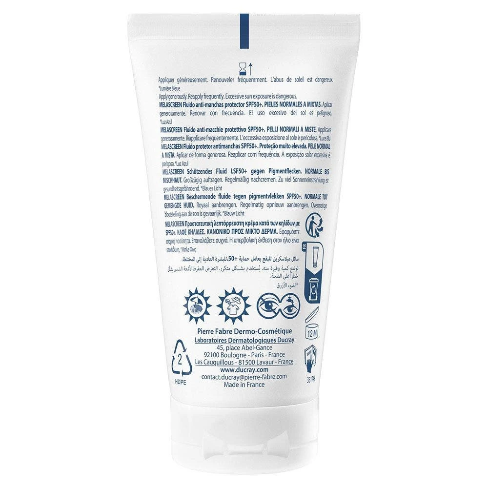 Fluido Anti-macchie UV SPF50+ 50ml Melascreen Ducray 2 Fluido Anti-macchie UV SPF50+ 50ml Melascreen Ducray - immagine 2
