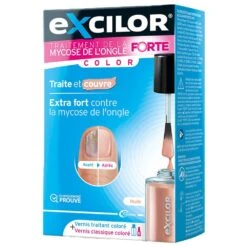 Trattamento Dei Funghi Delle Unghie 30ml Forte Colorazione Nude Excilor