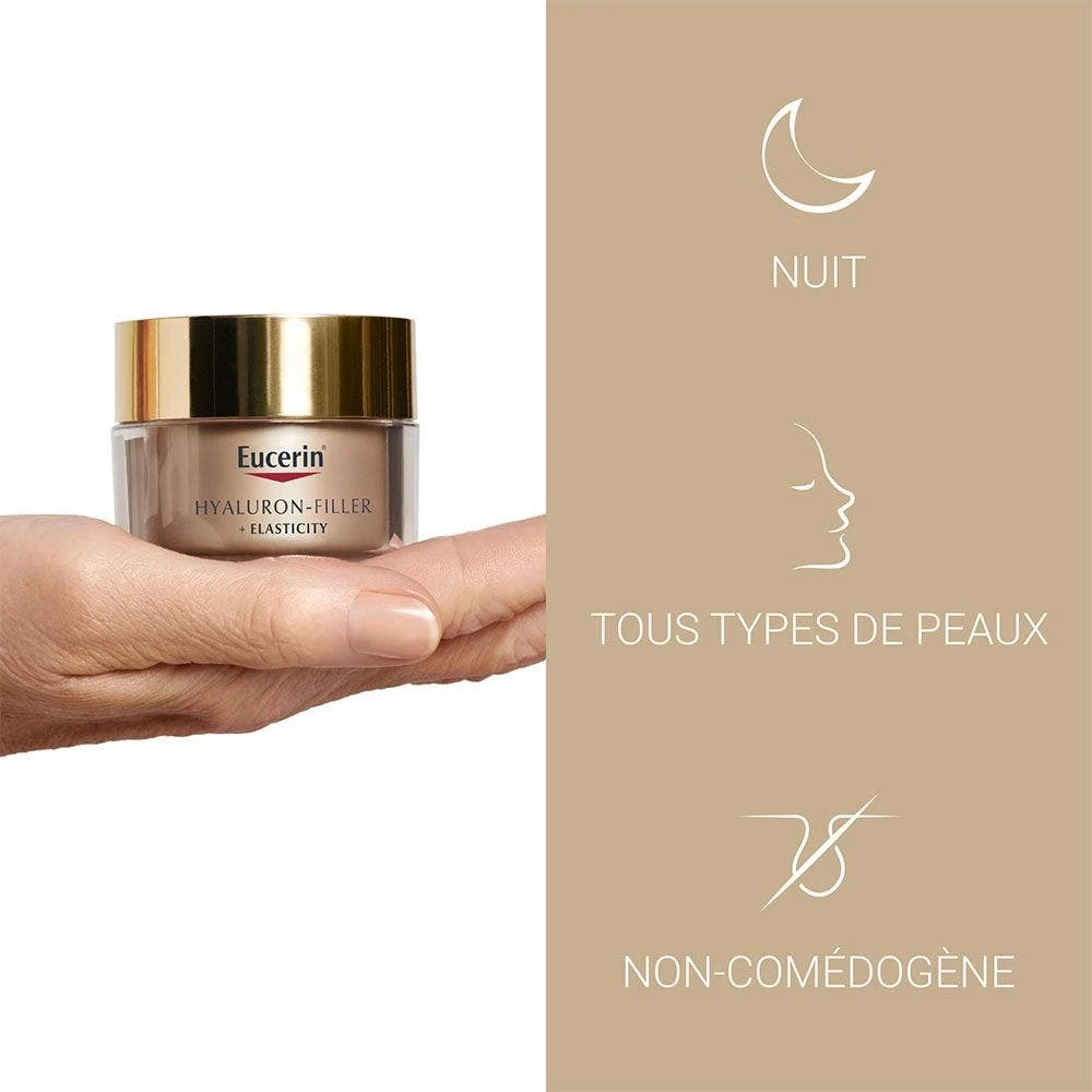 Crema Notte 50ml Hyaluron-Filler + Elasticity Eucerin 3 Crema Notte 50ml Hyaluron-Filler + Elasticity Eucerin - immagine 3