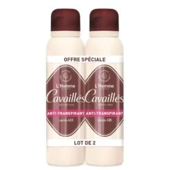 Deodorante Spray Antitraspirante 48h Uomo 2x150ml Absorb + Rogé Cavaillès