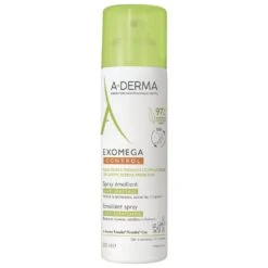 A Derma Spray Emolliente Anti-prurito Pelle Secca A Tendenza Atopica 200ml Exomega Control Peaux Sèches à Tendance à L'Eczéma Atopique A-Derma