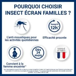 24 Mesi Di Repellente Per Zanzare Per Famiglie 200 Ml Peau Insect Ecran -Corpo Vita Vendite 125956