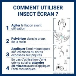 24 Mesi Di Repellente Per Zanzare Per Famiglie 200 Ml Peau Insect Ecran -Corpo Vita Vendite 125962