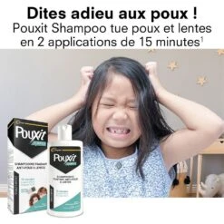 Shampoo Trattante Pidocchi E Lendini + Pettine Incluso 200ml Pouxit -Corpo Vita Vendite 126082