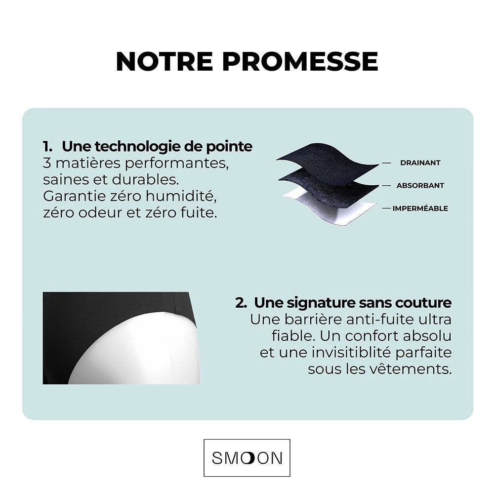 Selene Mutandine Mestruali - Flusso Medio X1 Smoon 8 Selene Mutandine Mestruali - Flusso Medio X1 Smoon - immagine 8