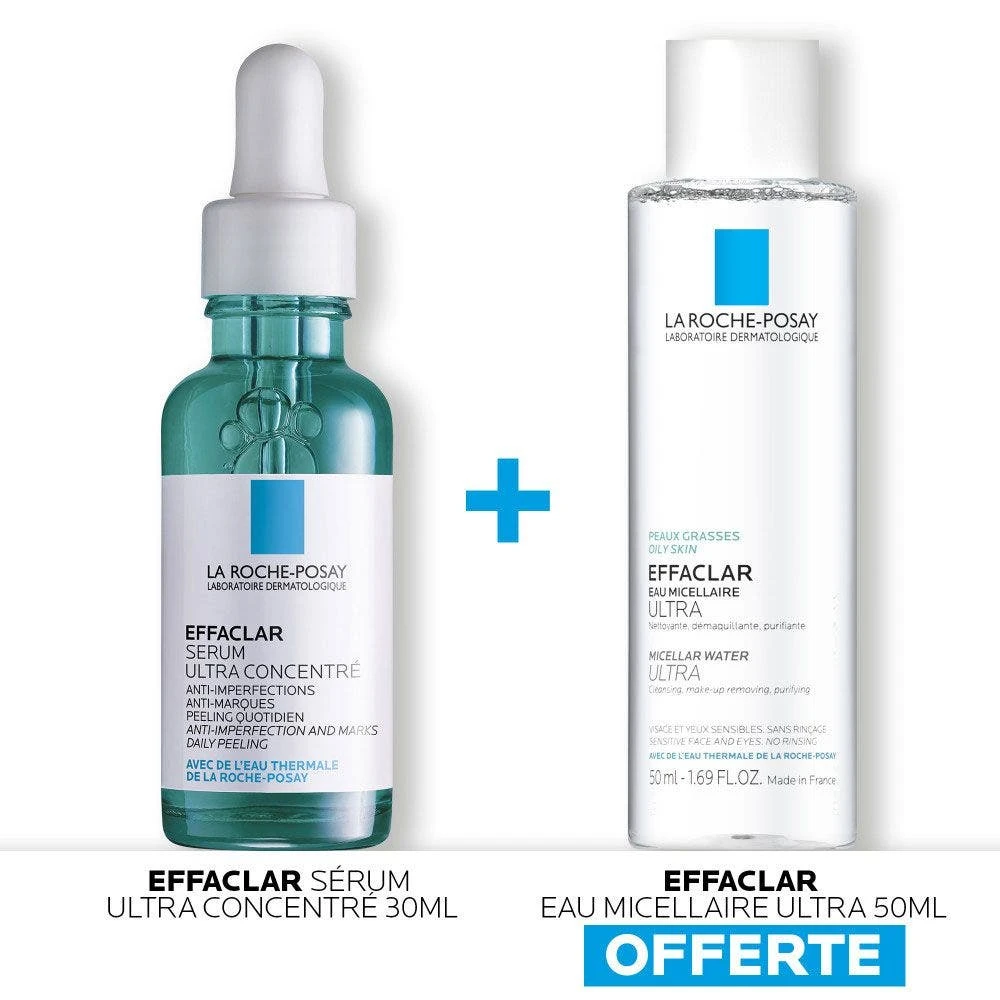 Siero Viso Anti-imperfezioni + Eau Micellaire 50ml Offerte Effaclar Peaux Tendance Acnéique La Roche-Posay 1 Siero Viso Anti-imperfezioni + Eau Micellaire 50ml Offerte Effaclar Peaux Tendance Acnéique La Roche-Posay