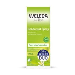 Deodorante Agli Agrumi Efficacia 24h Weleda 2x100ml Citrus Weleda