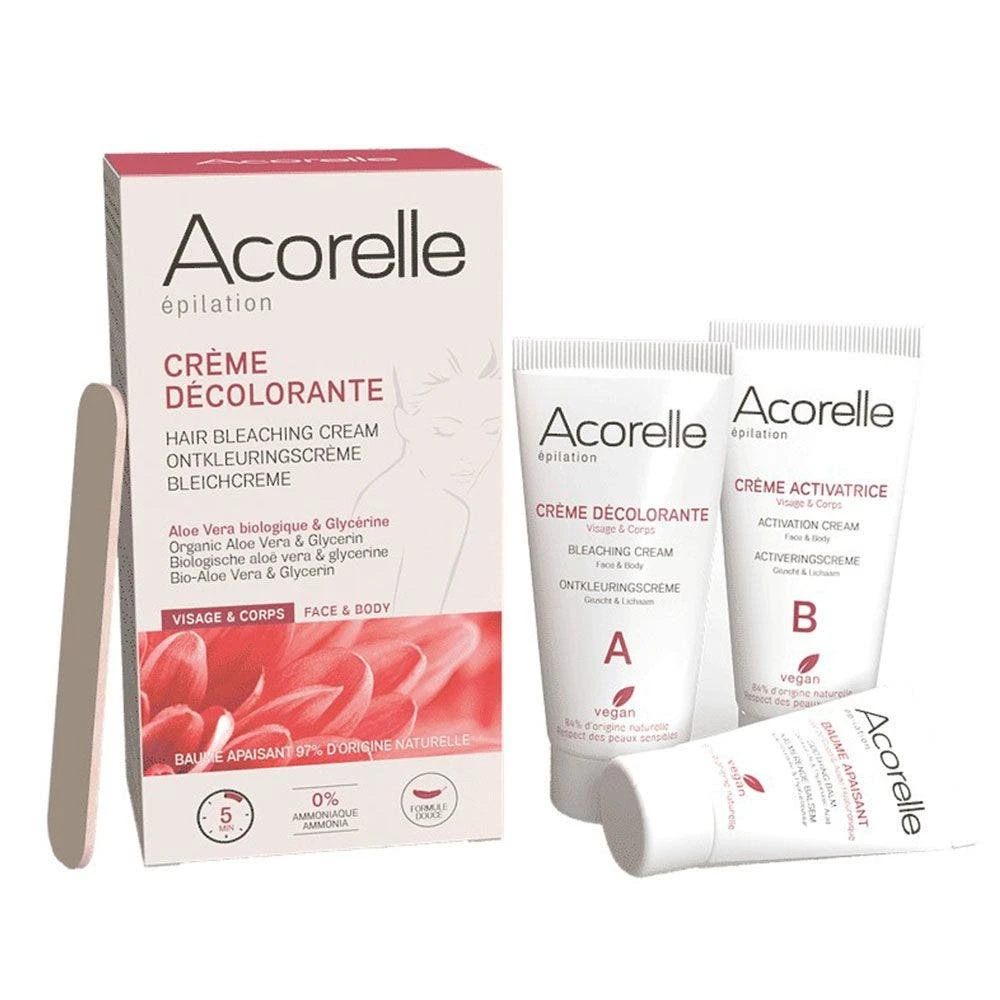 Crema Sbiancante Per Viso E Corpo 2x30ml Epilation Acorelle 1 Crema Sbiancante Per Viso E Corpo 2x30ml Epilation Acorelle