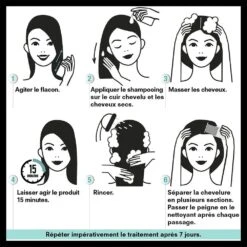 Shampoo Trattante Pidocchi E Lendini + Pettine Incluso 2x250ml Pouxit -Corpo Vita Vendite 127426