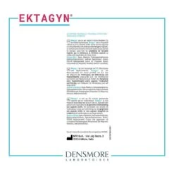 Ektagyn Gel Vaginale Per L'atrofia Vaginale 30ml + 7 Cannule Monouso Gynecologie Con Ectoin Densmore 8 Ektagyn Gel Vaginale Per L'atrofia Vaginale 30ml + 7 Cannule Monouso Gynecologie Con Ectoin Densmore -Corpo Vita Vendite 127801