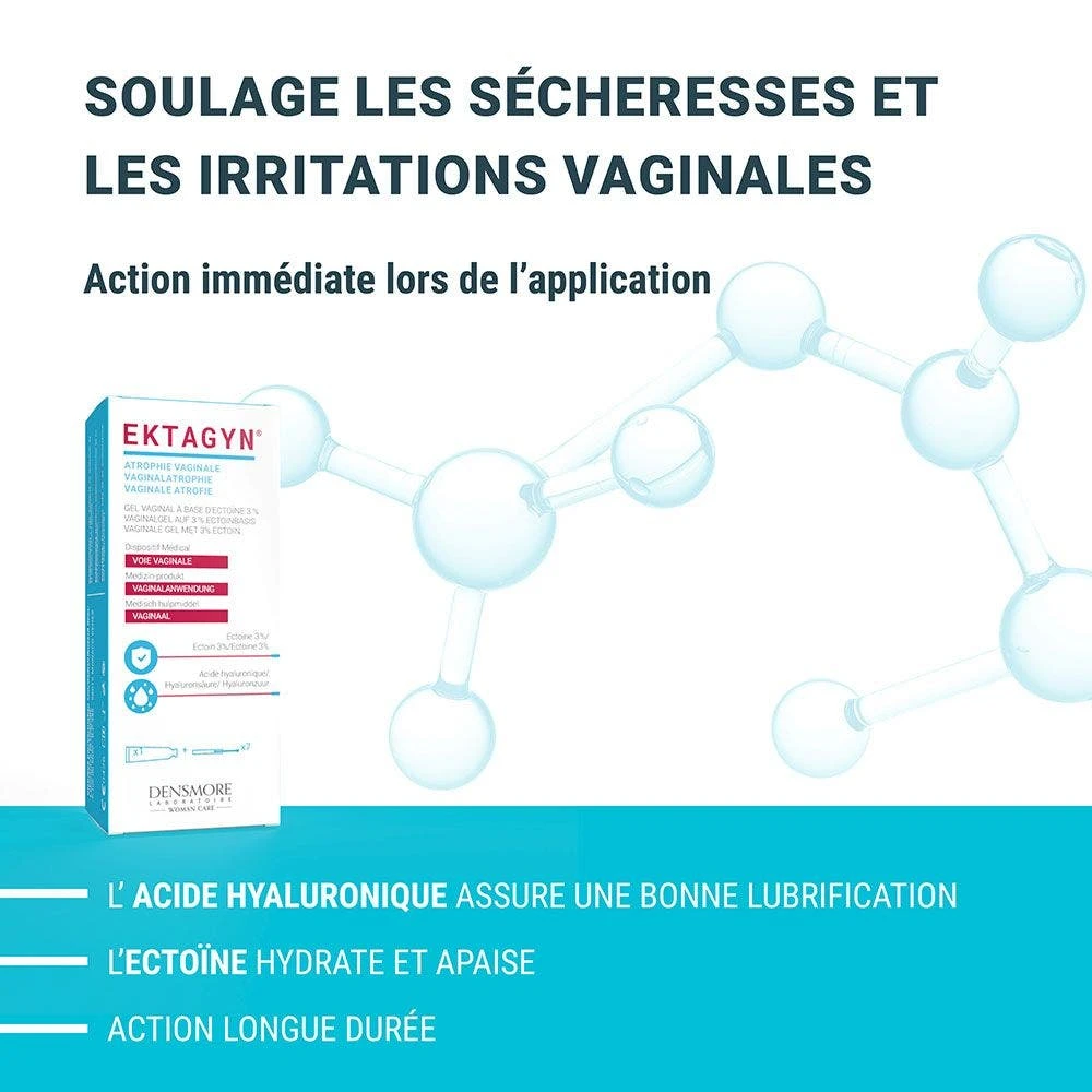 Ektagyn Gel Vaginale Per L'atrofia Vaginale 30ml + 7 Cannule Monouso Gynecologie Con Ectoin Densmore 6 Ektagyn Gel Vaginale Per L'atrofia Vaginale 30ml + 7 Cannule Monouso Gynecologie Con Ectoin Densmore - immagine 6