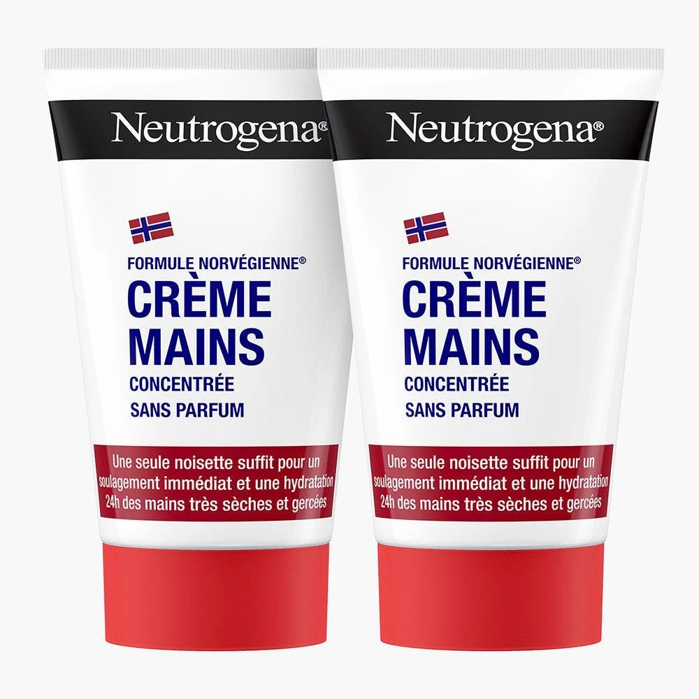 Crema Concentrata Per Le Mani Priva Di Profumo 2x50ml Neutrogena 1 Crema Concentrata Per Le Mani Priva Di Profumo 2x50ml Neutrogena