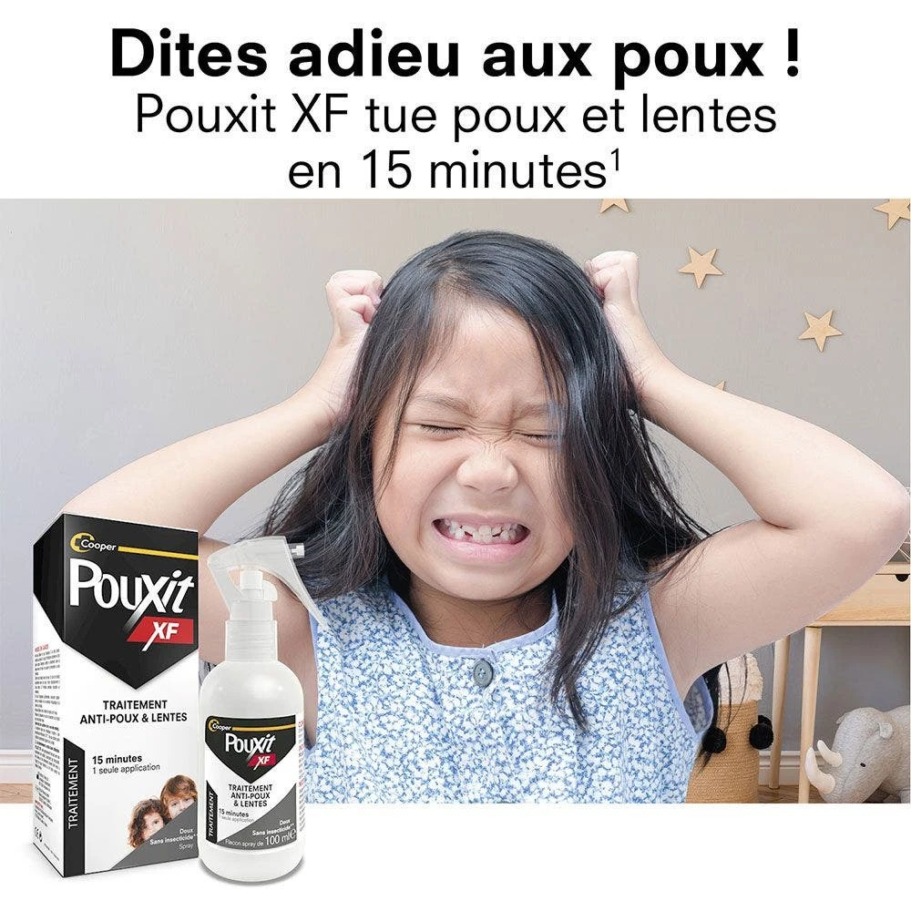XF Spray Anti-pidocchi E Lendini 100 Ml Pouxit 4 XF Spray Anti-pidocchi E Lendini 100 Ml Pouxit - immagine 4