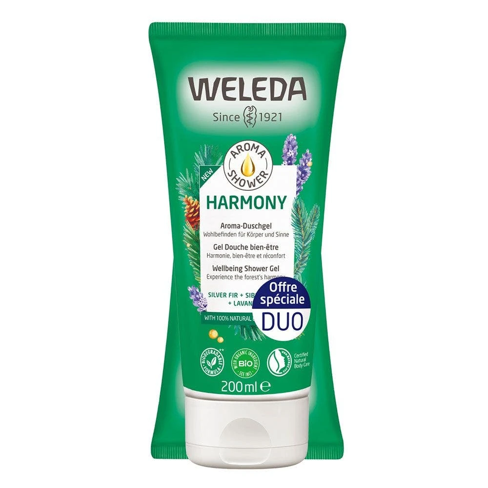 Crema Doccia 2x200ml Aroma Shower Armonia Weleda 1 Crema Doccia 2x200ml Aroma Shower Armonia Weleda