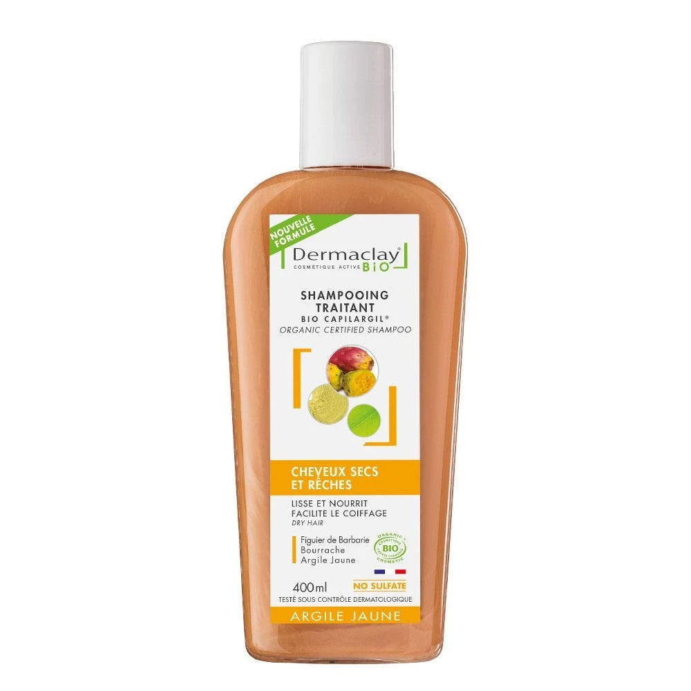 Shampoo Trattante Biologico 400 Ml Argilla Gialla Secca E Asciutta Dermaclay 1 Shampoo Trattante Biologico 400 Ml Argilla Gialla Secca E Asciutta Dermaclay