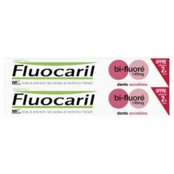 Dentifricio Al Bi-fluoruro Denti Sensibili 2x75ml Fluocaril